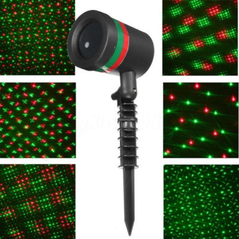 Proyector luces navidad exterior
