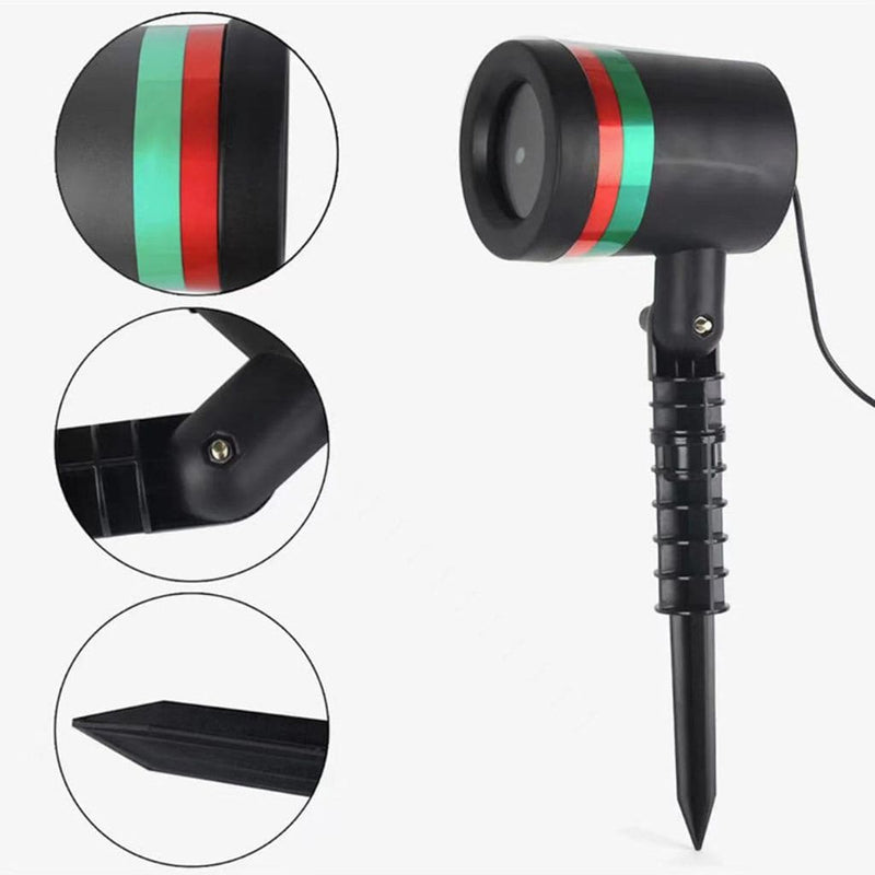 Proyector luces navidad exterior