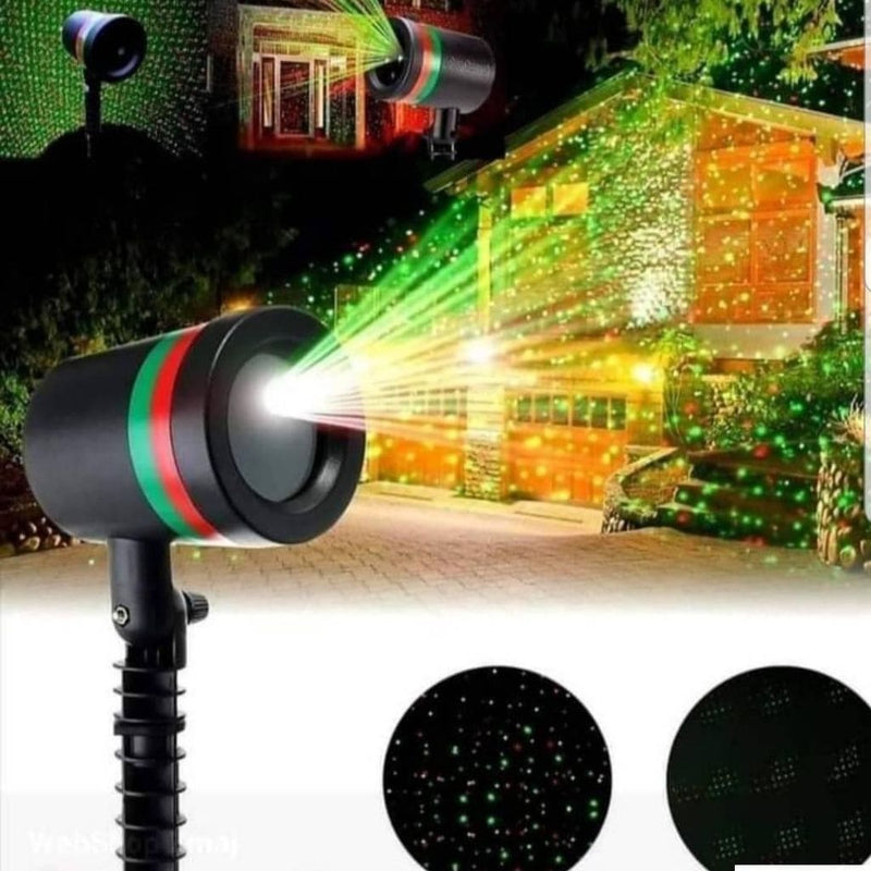Proyector luces navidad exterior
