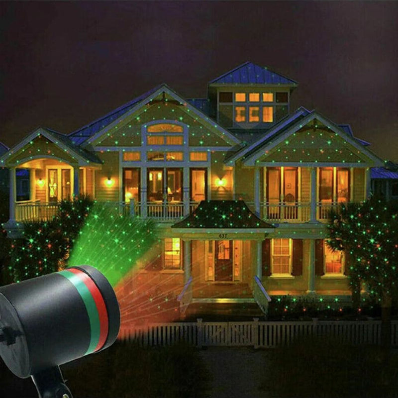 Proyector luces navidad exterior